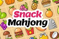 Snack Mahjong to zabawna i łatwa gra Mahjong-connect
