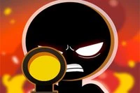 Eliminuj cele szybko w tej pełnej akcji grze snajperskiej 3D z stickmanem