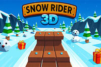 Sprawdź, jak daleko dojedziesz w Snow Rider 3D po lodowych stokach pełnych