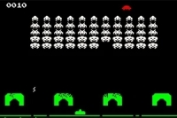Klasyczna gra wideo Space Invaders