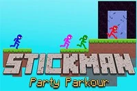 Stickman Party to gra, w którą możesz zagrać z 4 przyjaciółmi, podzielona