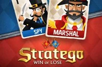 Wybierz Wyżej lub Niżej i walcz kartami Stratego