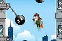 Gra inspirowana popularną grą Swing Copter.