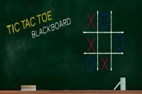 Tic Tac Toe Blackboard to klasyczna gra strategiczna