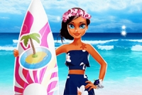 Spędź czas z Tiną, dziewczyną surferską
