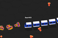 TrainWar.io 3D to ekscytująca gra z pociągami w kolorowym 3D