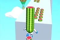 Przygotuj się na wyjątkowe zawody w Watermelon Run 3D