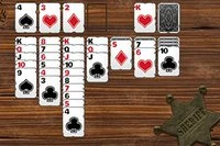 Ciesz się klasycznym Solitaire z motywem Dzikiego Zachodu