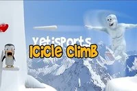 Graj z Yeti, rzucaj sople tuż nad pingwinem, aby mógł skoczyć