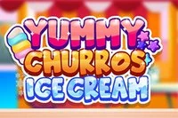Pyszne Lody Churros - gra o robieniu i jedzeniu lodów